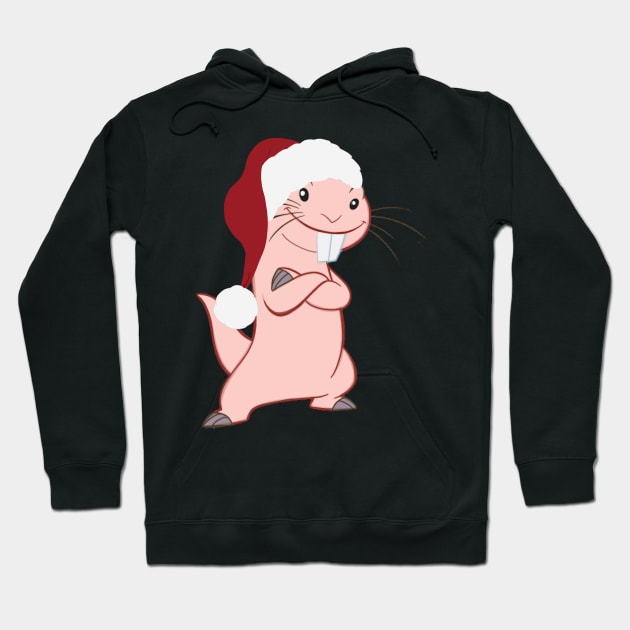 Rufus - Christmas Edition Hoodie by Not Like The Otters